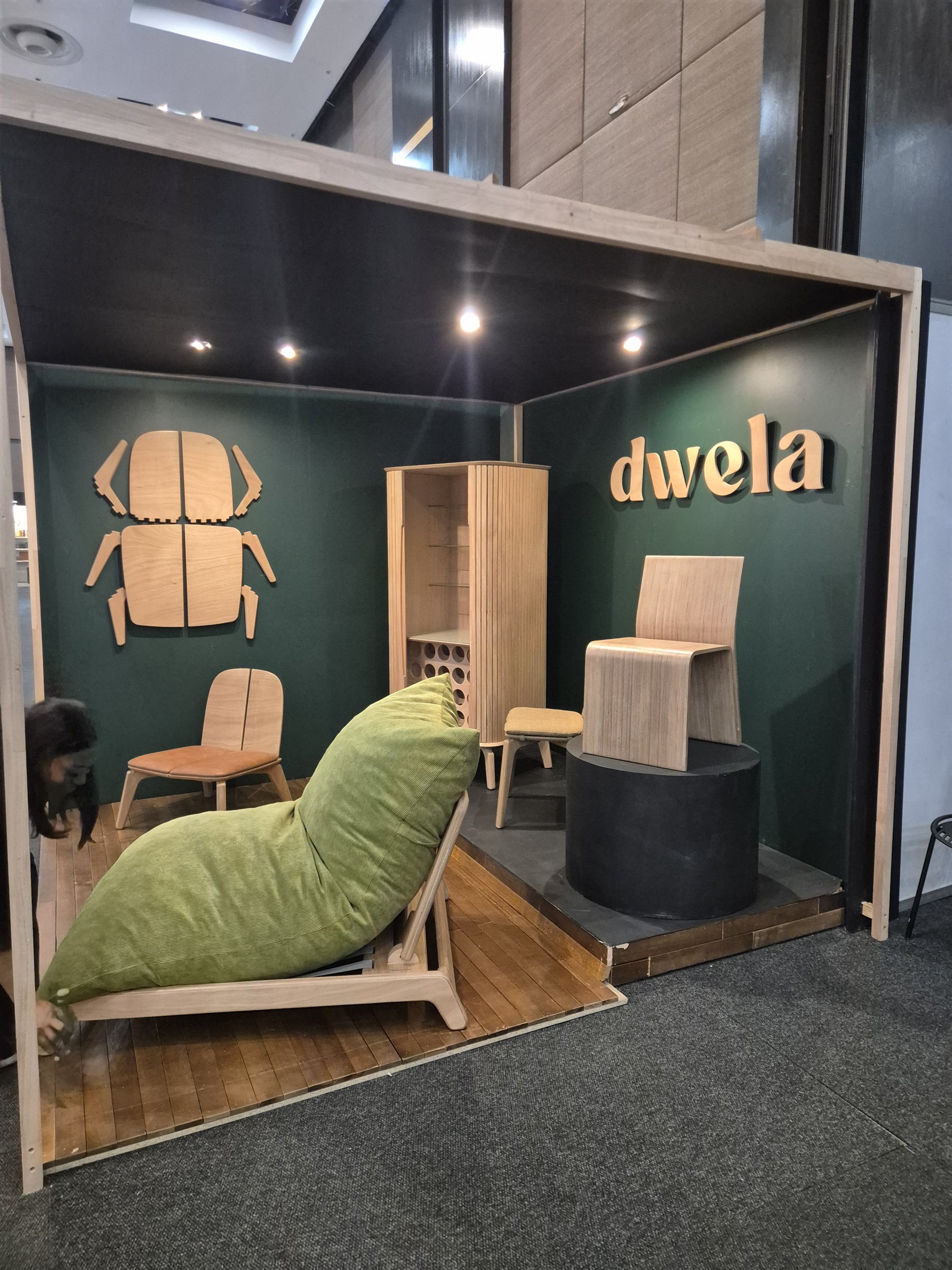 The Dwela stand at Decorex Johannesburg
